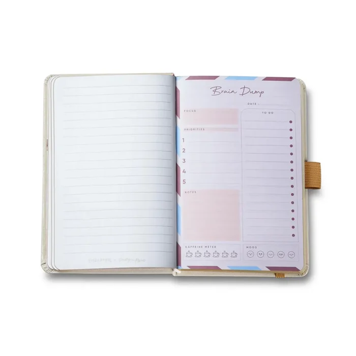 Тефтер Sheaffer - Emily in Paris, А6, линиран, бежов - Image 6