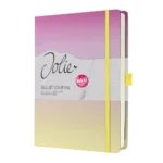 Тефтер Sigel Bullet Journal - Jolie, Gradient Ice Cream, A5+, твърда корица, на точки