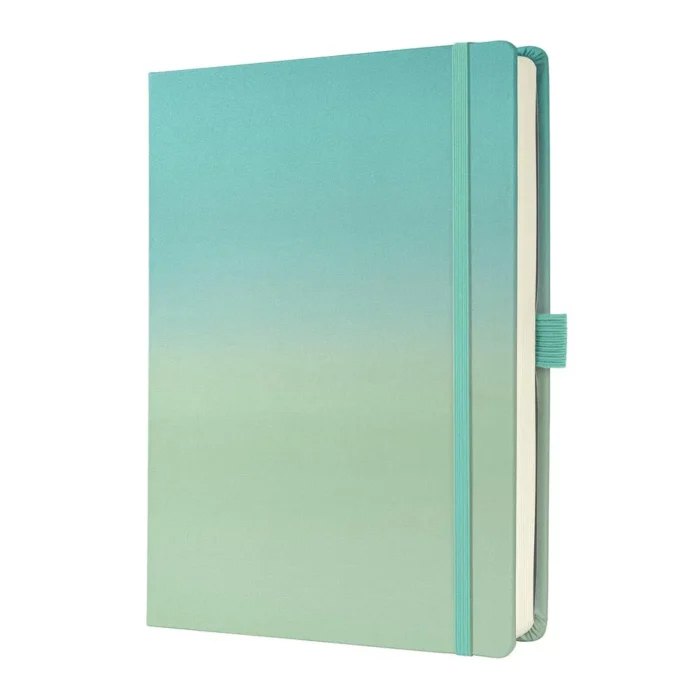 Тефтер Sigel Bullet Journal - Jolie, Gradient Sea, A5+, твърда корица, на точки - Image 2