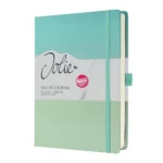 Тефтер Sigel Bullet Journal - Jolie, Gradient Sea, A5+, твърда корица, на точки