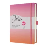 Тефтер Sigel Bullet Journal - Jolie, Gradient Sunset, A5+, твърда корица, на точки