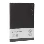 Тетрадка Pininfarina Stone Paper, каменна хартия, на точки, черна