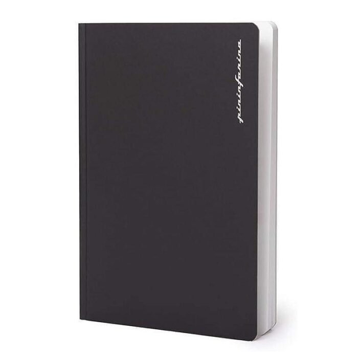 Тетрадка Pininfarina Stone Paper, каменна хартия, на точки, черна - Image 3