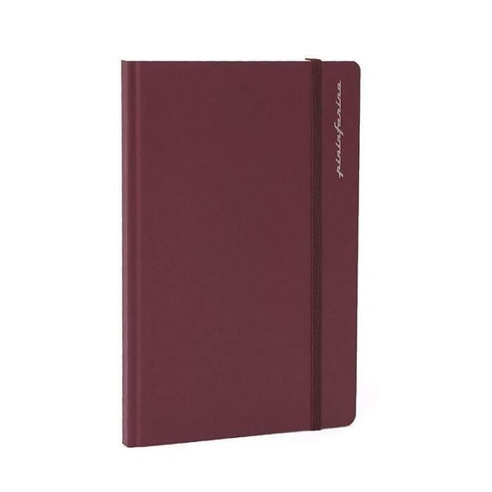 Тетрадка Pininfarina - Stone Paper, каменна хартия, на точки, червена - Image 2