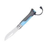 Туристически сгъваем нож Opinel №8 Outdoor Soft Blue, острие 8.5см - Image 2