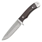 Универсален нож Haller - Damascus Knife Wenge, 10см острие от дамаска стомана, дръжка венге