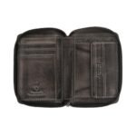 Вертикален мъжки портфейл Camel Active Melbourne с цип, тъмнокафяв - Image 2