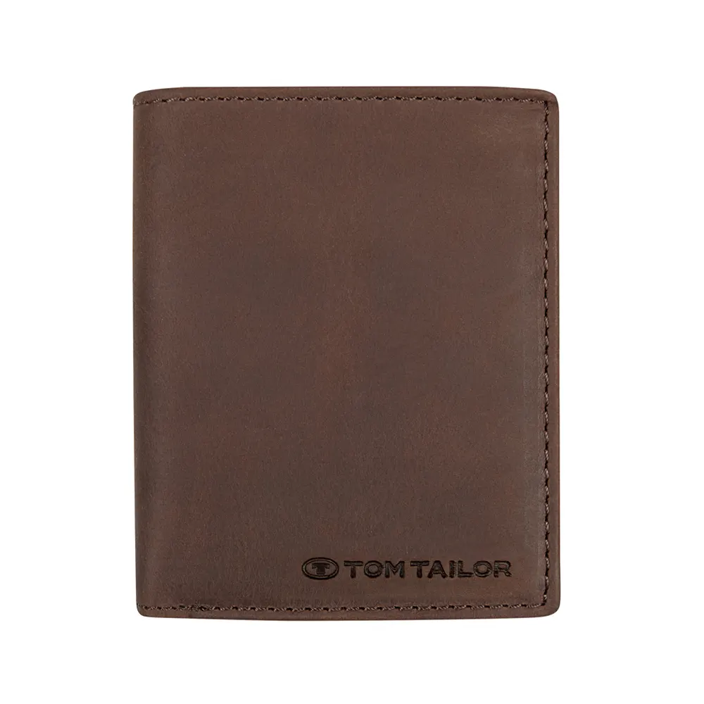 vertikalen-mazki-portfejl-tom-tailor-ron-high-form-rfid-zasita-kafav-6617d3816db40 Вертикален мъжки портфейл Tom Tailor - Ron High Form, RFID защита, кафяв - Image 1