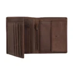 Вертикален мъжки портфейл Tom Tailor - Ron High Form, RFID защита, кафяв - Image 2