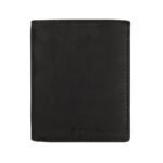 Вертикален мъжки портфейл Tom Tailor - Ron High Form, RFID защита, черен