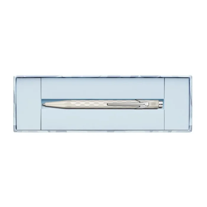 Химикалка Caran d'Ache 849 - Alpine Frost Special Edition, бяла - Image 4