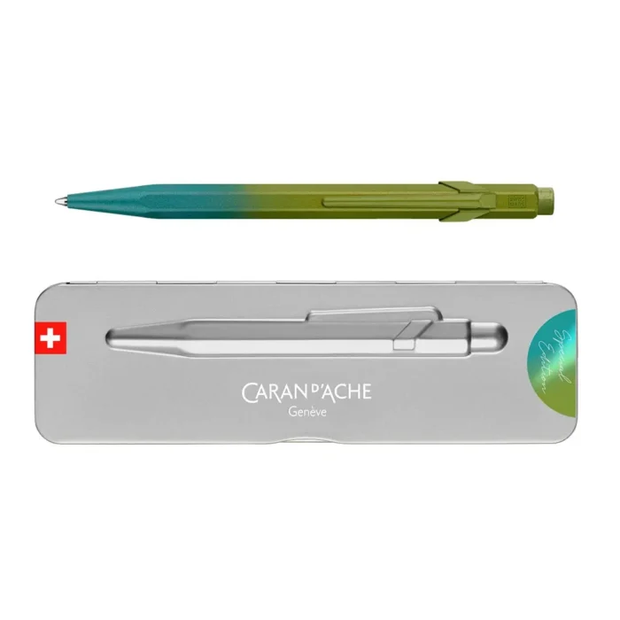 Химикалка Caran d'Ache 849 - Claim Your Style Special Edition, Green Arctic - Image 3
