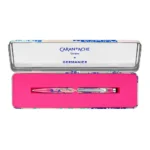 Химикалка Caran d'Ache 849 - Germanier Les Fulgureuses Special Edition, розова - Image 3