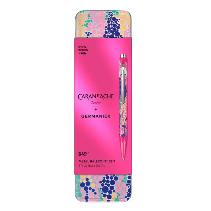 Химикалка Caran d'Ache 849 - Germanier Les Fulgureuses Special Edition, розова - Image 4