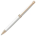 Химикалка Caran d'Ache - Leman Slim White Rose Gold