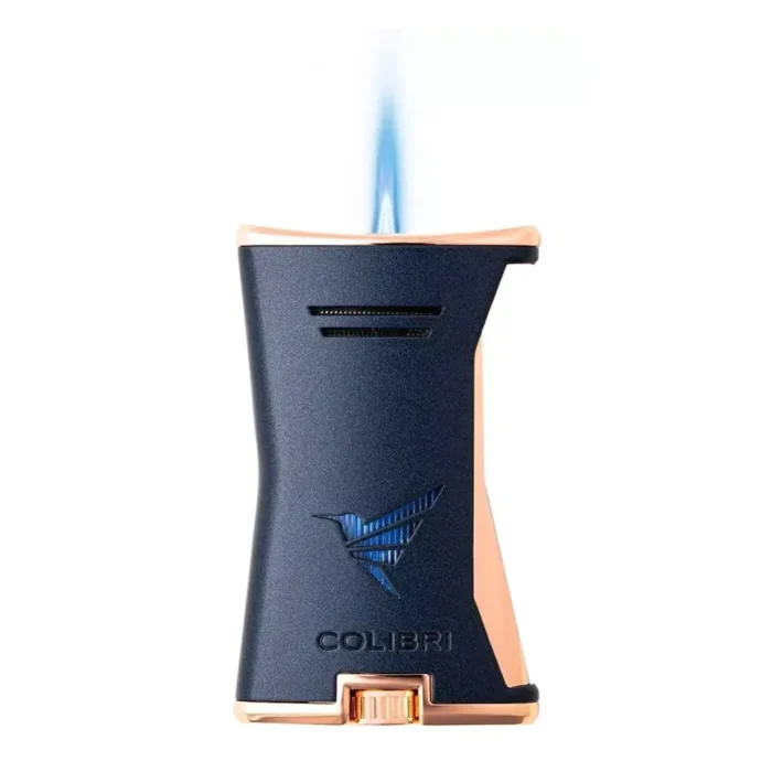 Запалка Colibri - Slim Navy, единичен Jet пламък - Image 2
