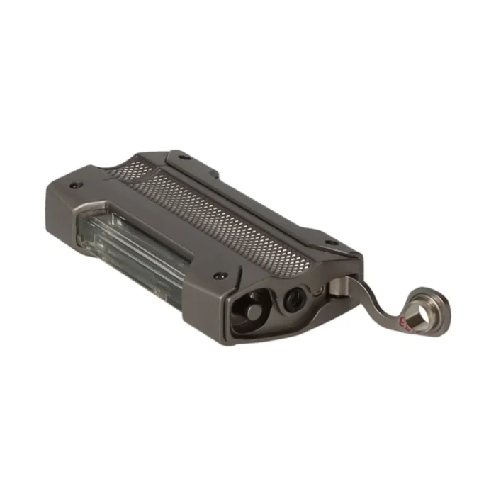 Запалка WinJet - Dark Gun Metal, с вградени пънч и поставка за пури - Image 2