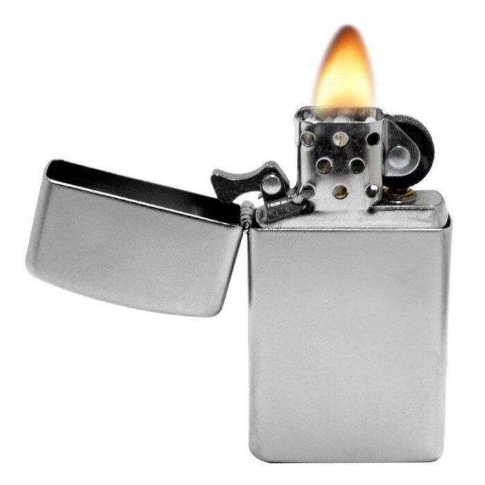 Запалка Zippo 1605 Slim, Satin Chrome - Image 2