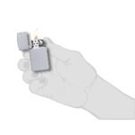 Запалка Zippo 1605 Slim, Satin Chrome - Image 3