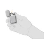 Запалка Zippo 1610 Polished Chrome, Slim - Image 3