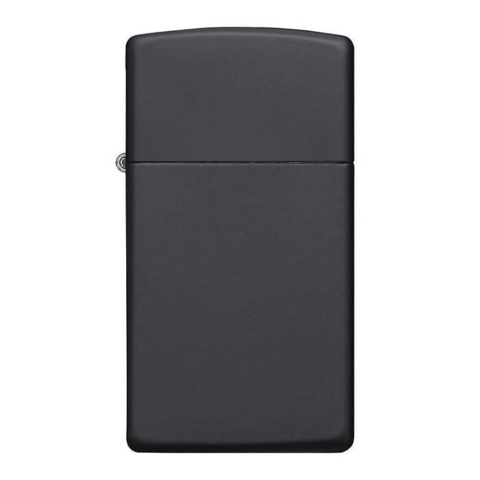 Запалка Zippo 1618 Black Matte Slim - Image 2