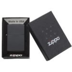 Запалка Zippo 1618 Black Matte Slim - Image 5
