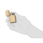 Запалка Zippo 1652B  Venetian Polished Brass, Slim - Image 3