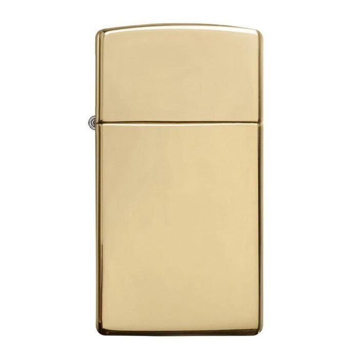 Запалка Zippo 1654B  Polished Brass, Slim - Image 2