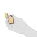 Запалка Zippo 1654B  Polished Brass, Slim - Image 4
