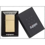 Запалка Zippo 1654B  Polished Brass, Slim - Image 5