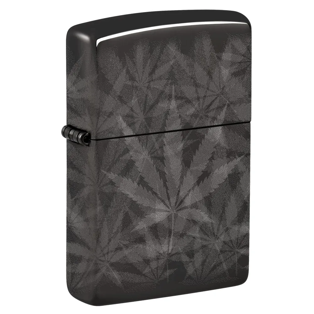 zapalka-zippo-2024-collectible-of-the-year-copy-6633a25f1fb6a Запалка Zippo - Cannabis Design High Polish Black - Image 1