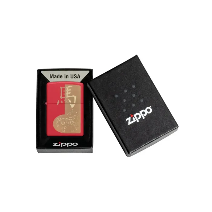 Запалка Zippo - 2026 Year of the Horse Design - Image 5