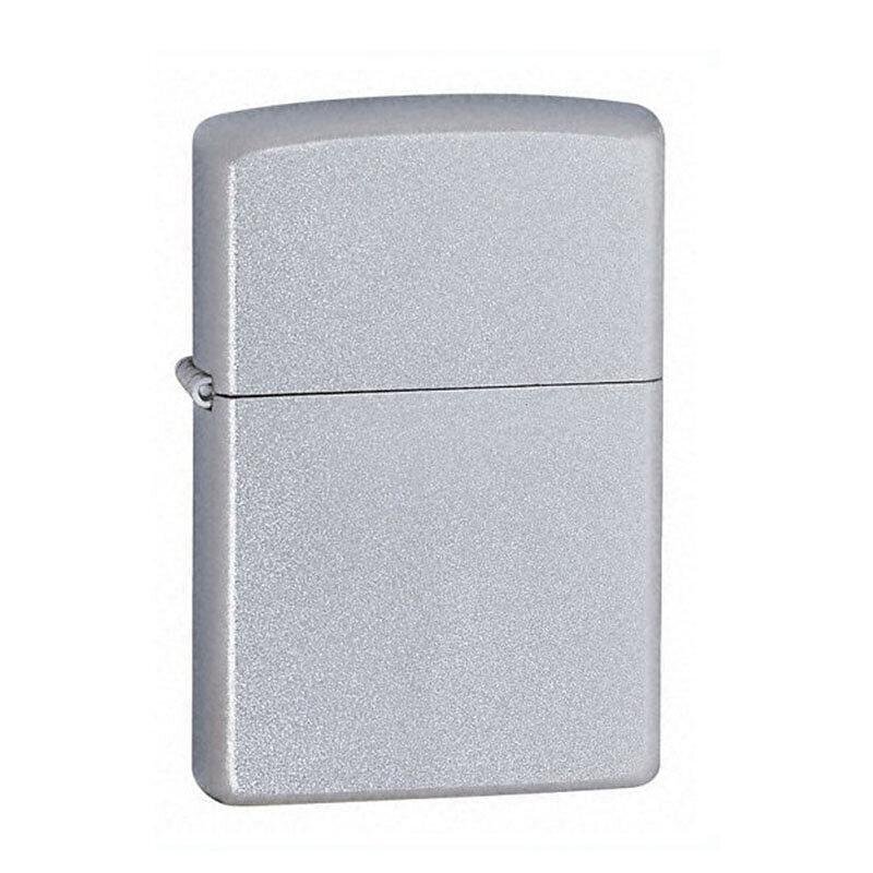 Запалка Zippo 205 Satin Chrome Запалка Zippo 205 Satin Chrome - Image 1