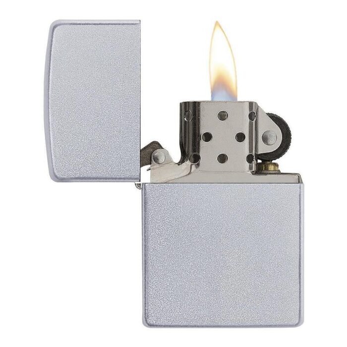 Запалка Zippo 205 Satin Chrome - Image 2