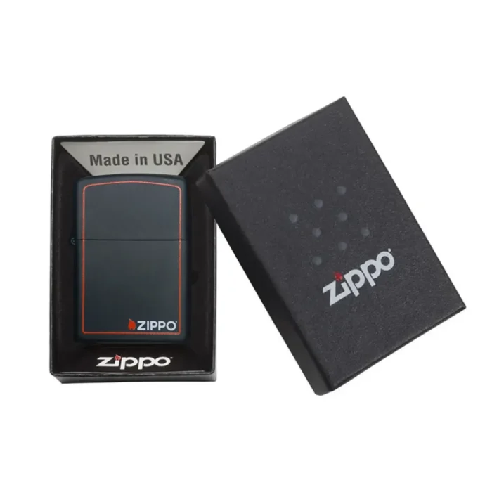 Запалка Zippo 218ZB Black Matte - Image 4