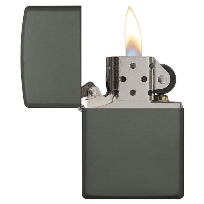 Запалка Zippo 221 Green Matte - Image 3