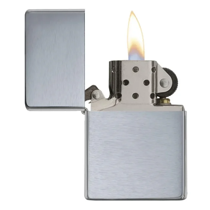 Запалка Zippo 230.25 - Brushed Chrome Vintage - Image 3