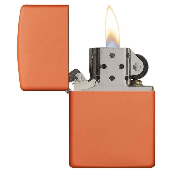 Запалка Zippo 231 Orange Matte - Image 3