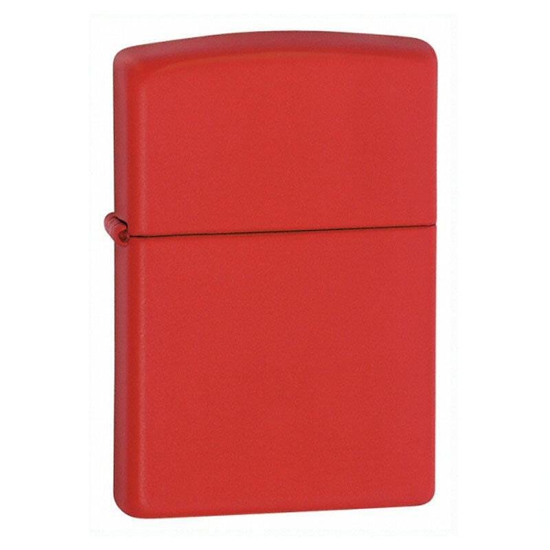 Запалка Zippo 233 Red Matte Запалка Zippo 233 Red Matte - Image 1