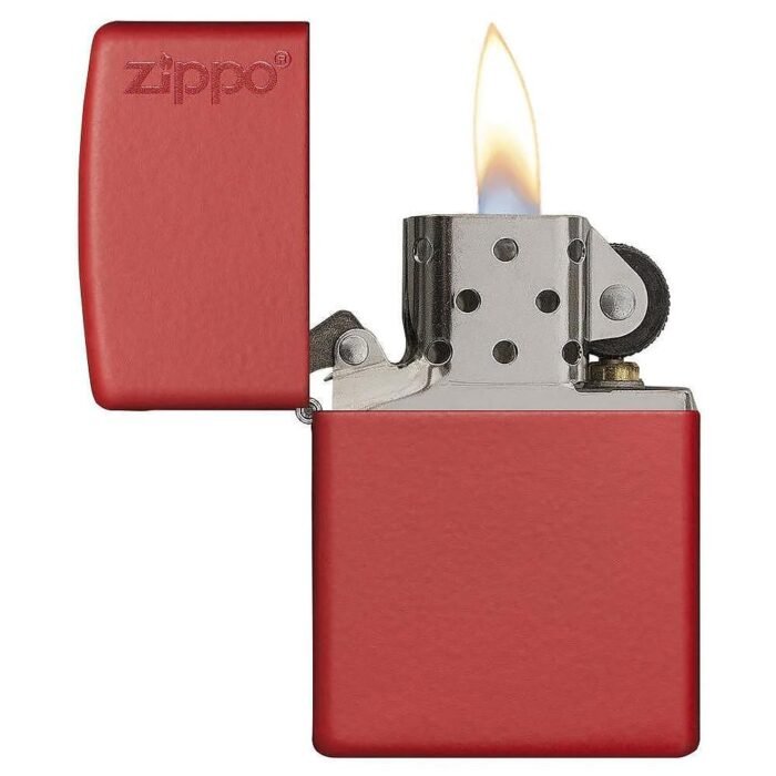 Запалка Zippo 233ZL Red Matte - Image 3
