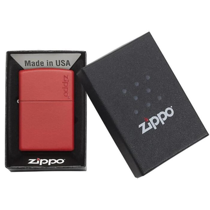Запалка Zippo 233ZL Red Matte - Image 5