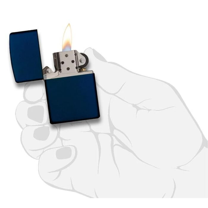Запалка Zippo 239  Navy Matte - Image 3