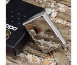 Запалка Zippo 260 - High Polish Chrome Vintage with Slashes - Image 5