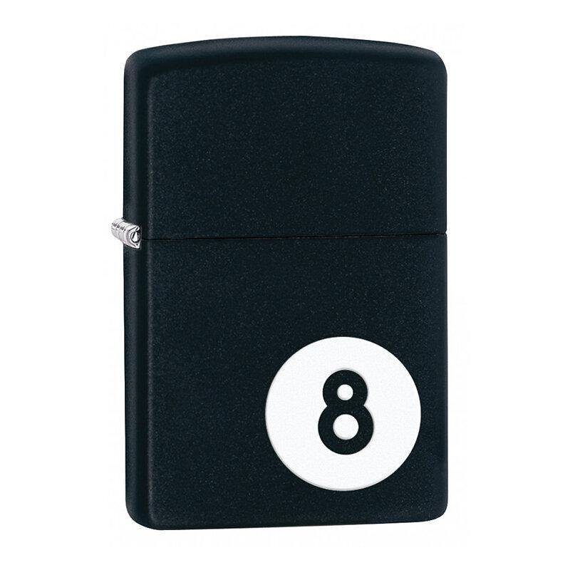 Запалка Zippo 28432 8-Ball Black Matte Запалка Zippo 28432 8-Ball Black Matte - Image 1