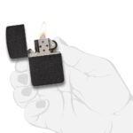 Запалка Zippo 28582 - Black Crackle® 1941 Replica - Image 4