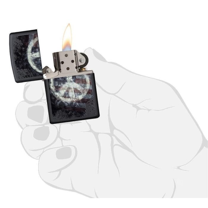 Запалка Zippo 28864 Peace on Flag - Image 4