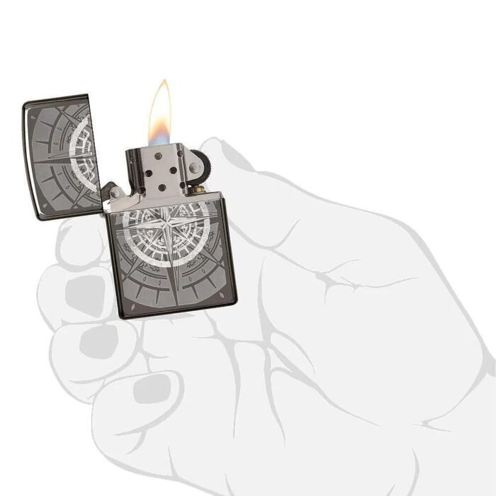 Запалка Zippo 29232 Black Ice® Compass - Image 4