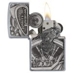 Запалка Zippo 29266 - Harley-Davidson® Engine - Image 2