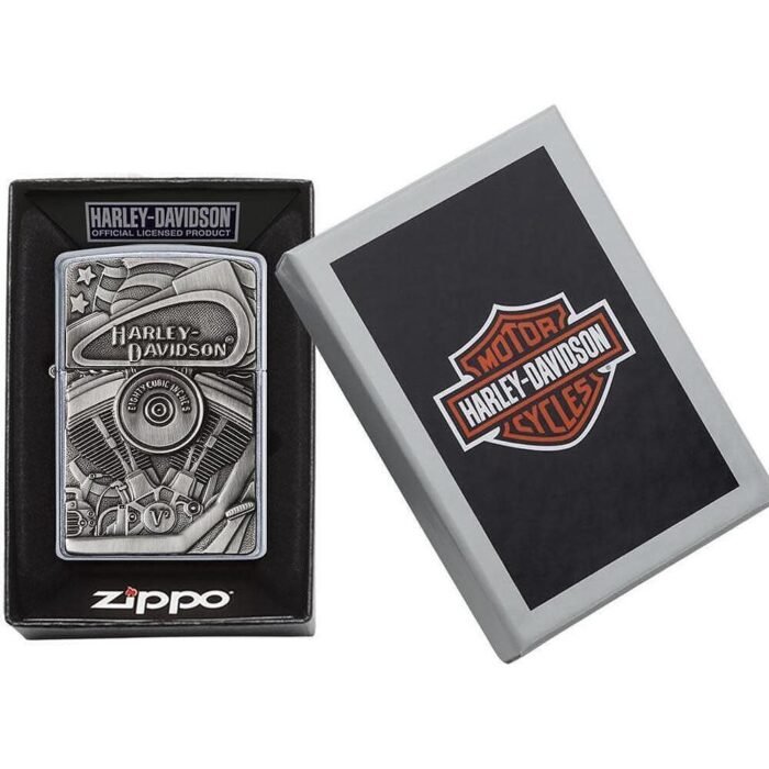 Запалка Zippo 29266 - Harley-Davidson® Engine - Image 5