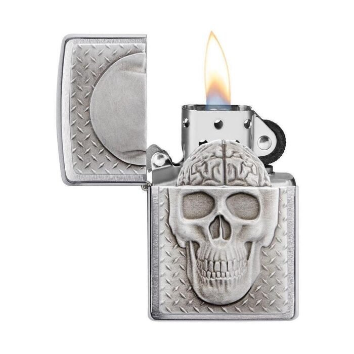 Запалка Zippo 29818 - Skull with Brain Surprise - Image 2